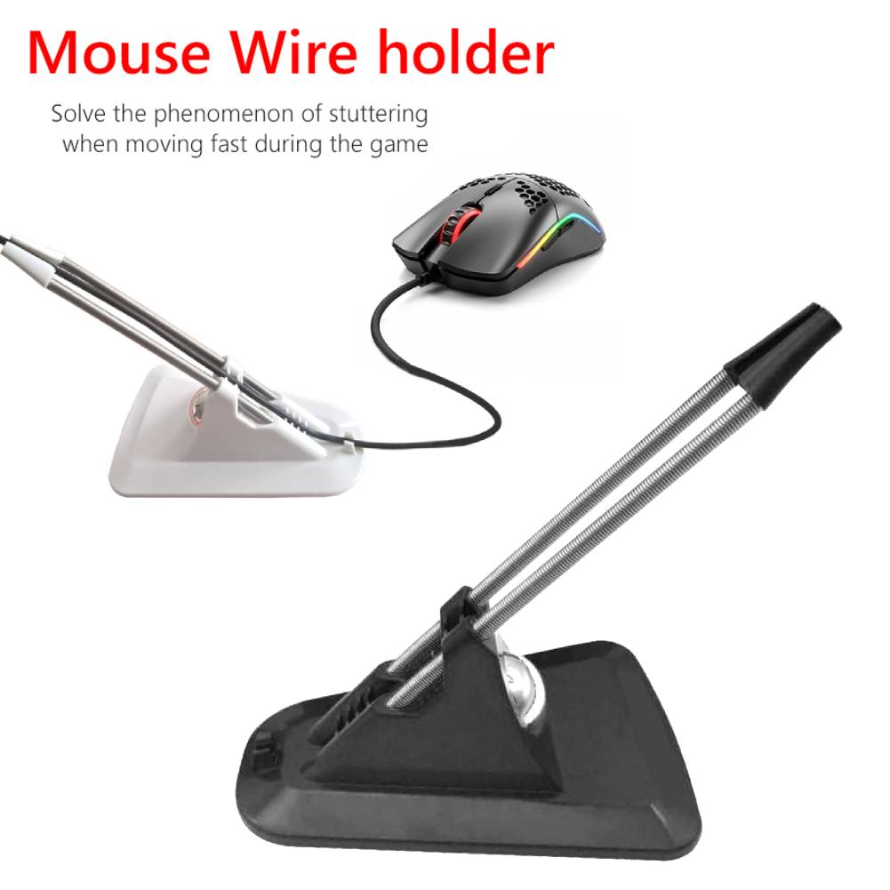 Mouse Bungee Spring - Mouse Cable Holder Computer PC Mouse