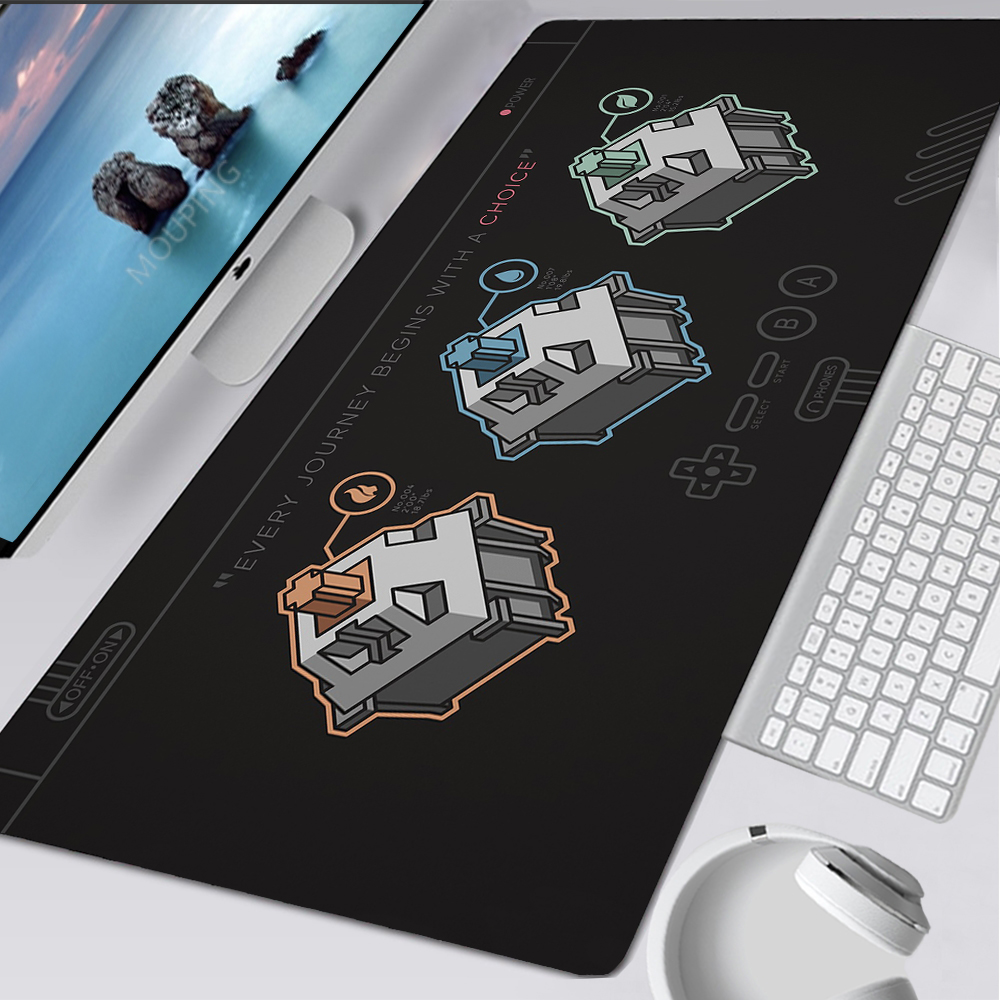 Gaming Accessories For Your Desk - Laptop Office Black and White Mouse