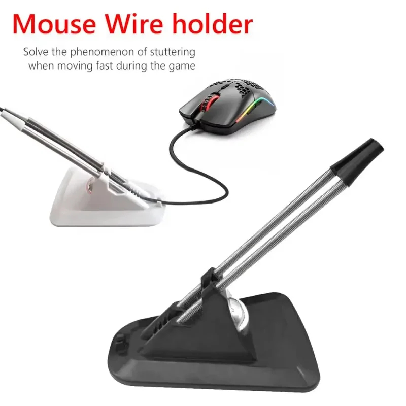 Mouse Cable Holder Computer PC - đánh giá và giá Mouse Bungee Spring