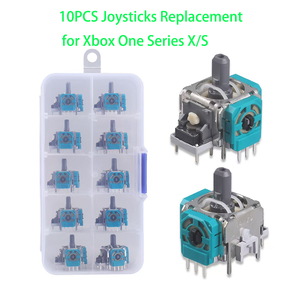 10pcs Replacement 3D Analog Jo - đánh giá và giá Gaming Accessories Xbox