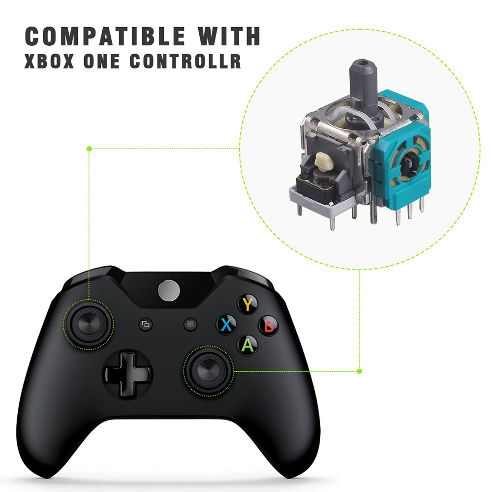 10pcs Replacement 3D Analog Jo - đánh giá và giá Gaming Accessories Xbox