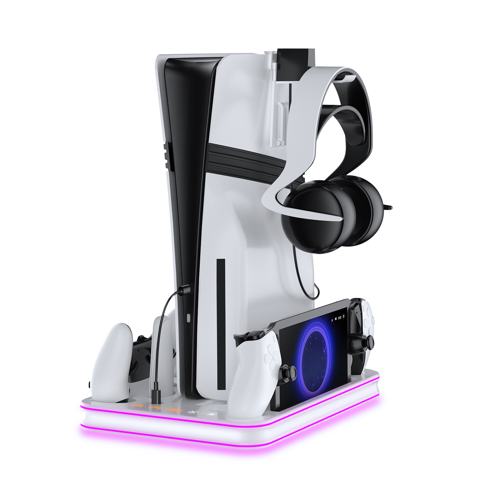 STORM WYRM For PS5 Slim/Pro Co - đánh giá và giá Headset Stand Rgb