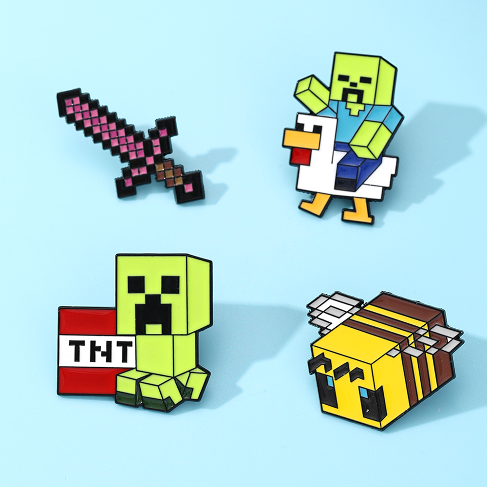 4pcs Cute Baby Zombie Chicken  - đánh giá và giá Gaming Accessories Storage