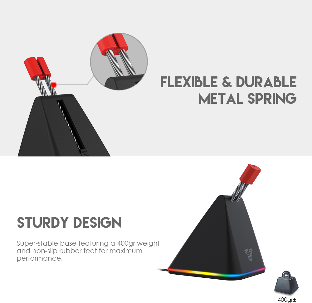 FANTECH MBR01 RGB Mouse Cable  - đánh giá và giá Mouse Bungee Spring