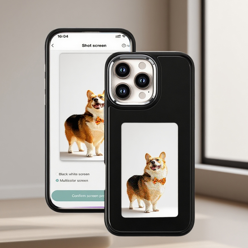 DIY E-Ink Screen Phone Case NF - đánh giá và giá Gaming Accessories Storage