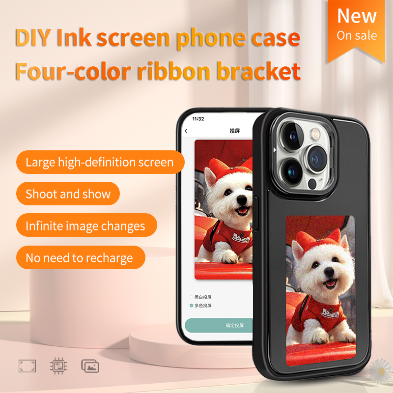 DIY E-Ink Screen Phone Case NF - đánh giá và giá Gaming Accessories Storage