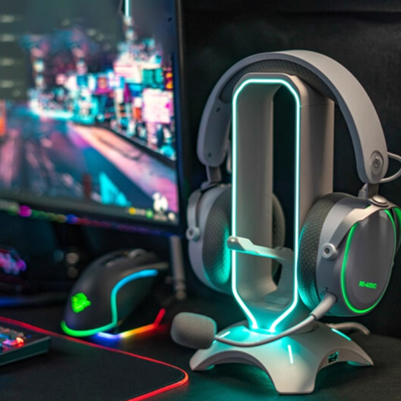 RGB Headset Stand with Mouse B - đánh giá và giá Headset Stand Rgb