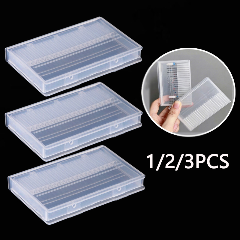 1/2/3PCS 20 Slots Clear Nail D - đánh giá và giá Gaming Accessories Storage