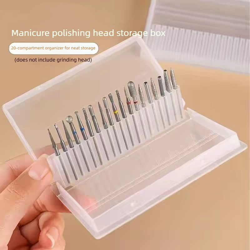 1/2/3PCS 20 Slots Clear Nail D - đánh giá và giá Gaming Accessories Storage