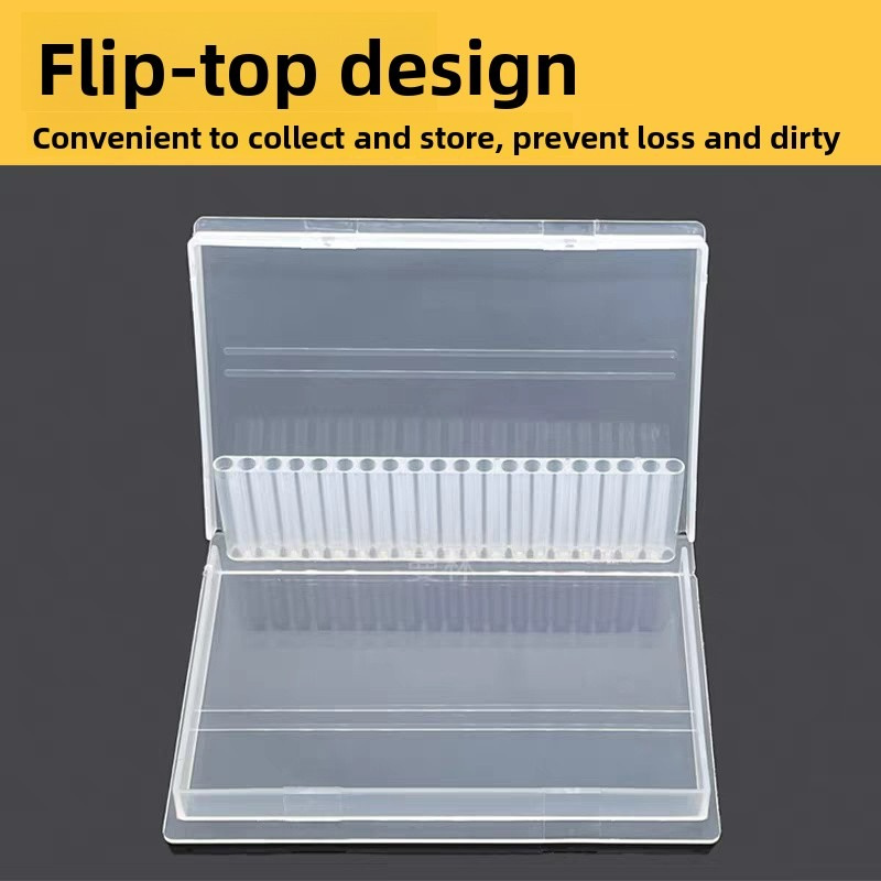1/2/3PCS 20 Slots Clear Nail D - đánh giá và giá Gaming Accessories Storage