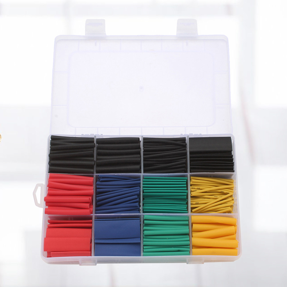 530Pcs Heat Shrink Tube Kit Du - đánh giá và giá Sleeved Cable Kit